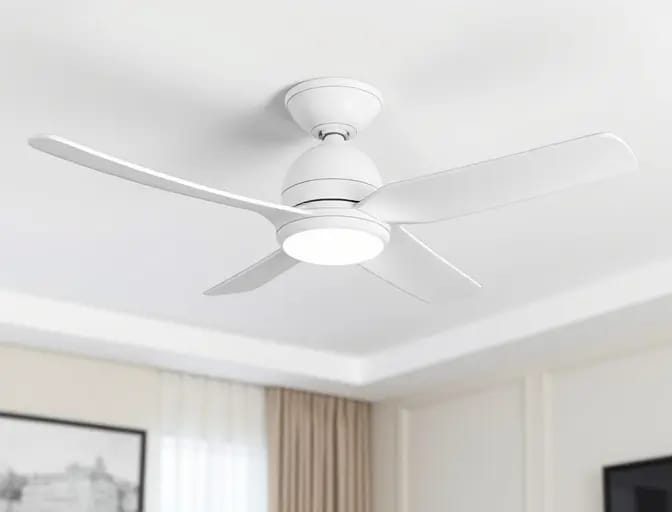 Modern BLDC ceiling fan with energy efficient motor